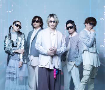 tetsuya(L’Arc-en-Ciel)率いるLike-an-Angel、2ndシングル「Crash to Rise」のジャケットおよび最新アーティスト写真公開