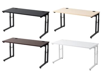 サンワサプライ、天板の高さを6段階で調整できるローデスク