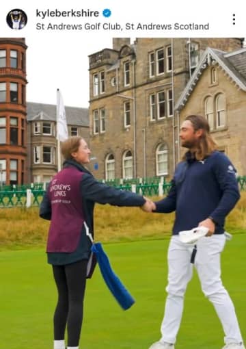 世界ドラコン王者がセント・アンドリュース・オールドコースをラウンド　3番アイアンで290Y飛んだ!?