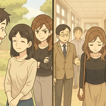 「先生に媚び売ってるよね。ありえないから」と嫌味を言う学校のママが、校長室に呼ばれたワケ【短編小説】
