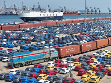 中国港湾で複合一貫輸送が拡大　煙台港、日韓と中央アジア結ぶ新拠点に