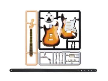 ディーアイジー、1/12フィギュア向けプラモデル「ギター」、「ホラー映画小道具」、「お札」を2026年3月発売予定