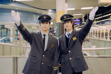 INI×南海電鉄　創業140周年記念で特急ラピートとコラボ！佐野雄大「⾒つけると良いことが起こります！」