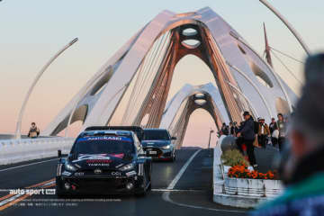 最後のラリージャパンに挑むロバンペラが首位発進。2025年大会が開幕【SS1後結果】