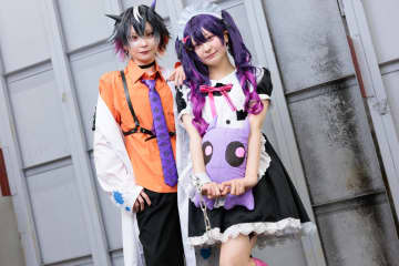 双子コスプレイヤーが「ネオポルテ」あわせでこだわり衣装を披露！「カラコンの度数も一緒です」