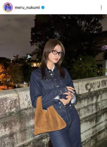 めるる、“一目惚れ”したセットアップSHOTに反響「似合ってる」「お洒落でスタイル抜群」