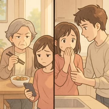 「この味付け薄いわね」と私の料理に文句を言う義母。しかし、夫から告げられたある事実に絶句【短編小説】