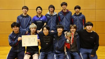 男子団体は新潟大学、女子団体は金城大学が優勝＜第73回秋季北信越学生卓球選手権大会＞
