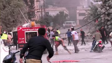 イスラエルがヒズボラ軍事拠点を空爆　レバノン側は反発