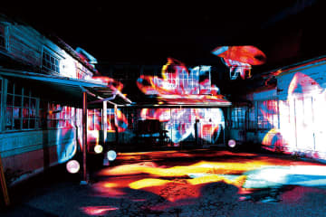 花手水や忍城の歴史などモチーフ　行田の観光スポットでプロジェクションマッピング　観光客の誘致へイベント展開