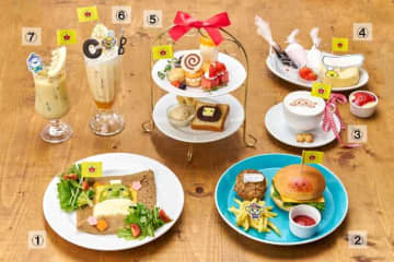 カプコンカフェ×たまごっちの夢コラボ第2弾♡キュートすぎるおみせメニューが勢ぞろい