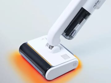 レイコップ、温風とUV除菌の強力コードレスふとん掃除機