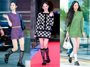 エッジィに、華やかに！ 韓国おしゃれアイコン発【品格ツイード】の昇華メソッド