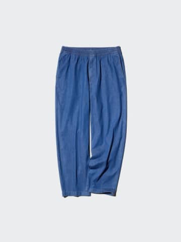 ユニクロのラクちんパンツ…家の中だけじゃもったいない！部屋着感なしのキレイめイージーパンツ