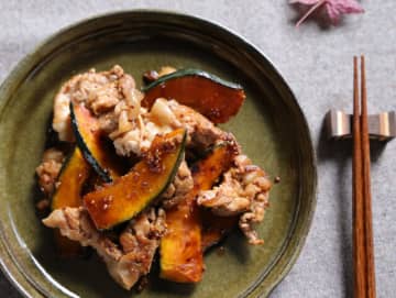 「白ごはんがすすむ！」「コクと酸味が病みつき！」かぼちゃと豚肉の照り焼き粒マスタード炒め