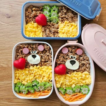 「そぼろ弁当」をもっとかわいくおしゃれに♪詰め方のアイデア5選