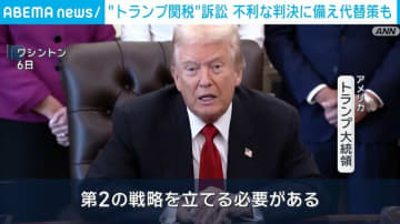 “トランプ関税”訴訟 不利な判決に備え代替策も