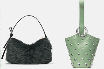 ケイト・スペードの25年クリスマス、“スタッズ”煌めくバケットバッグ＆羊のもこもこバッグチャーム