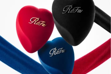 リファ人気の「ハートブラシ」が“ベルベット素材”に！リファ ギンザ限定で