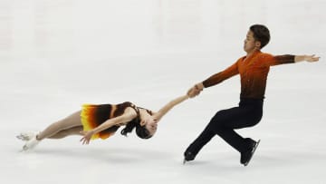 【フィギュア】NHK杯1日目　長岡柚奈・森口澄士ペアがショート4位　自己最高を5点以上更新する見事な滑り
