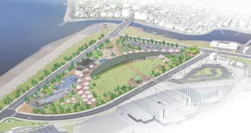 羽田空港跡地が公園に　草地広場やスポーツフィールド整備