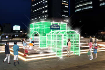 新宿南口「新宿ミナミルミ」25-26年イルミネーション、“Suicaのペンギン”ゲートや光の回廊