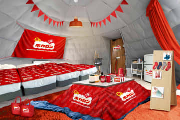 【千葉県】1日1室限定！ホカロンソックス×高滝湖グランピングリゾート 昨年大好評につき今年も開催！冬のぬくもりコラボレーションプランを販売開始