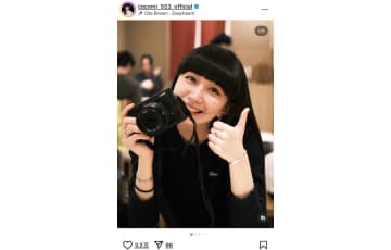 Cocomi、友人撮影の写真で満面の笑み　親しい間柄が伝わるカフェオフショットを多数披露