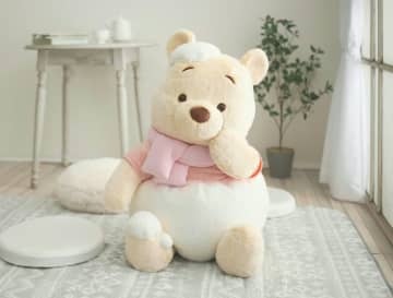 雪で真っ白になったプーさんがかわいすぎる！手袋やぬいぐるみなど心温まるふわもこアイテムがディズニーストアに勢揃い