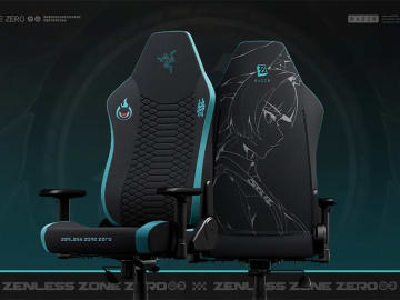 Razer製ゲーミングチェア「Iskur V2 X」の『ゼンゼロ』星見雅コラボモデル、好評につき予約再開