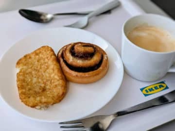 【IKEA】IKEA100円モーニング実食！ドリンクバー無料の裏ワザ