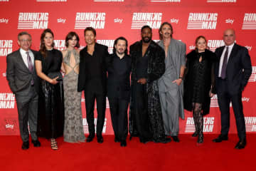 主演グレン・パウエル、エドガー・ライト監督ほか集結！『ランニング・マン』ロンドンプレミア開催レポート