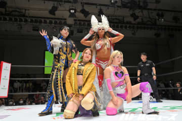 180cmクラスの超大型女子が集合し大怪獣バトル！メーガン・ベーンがスターダムに復帰しボジラの心を折る！