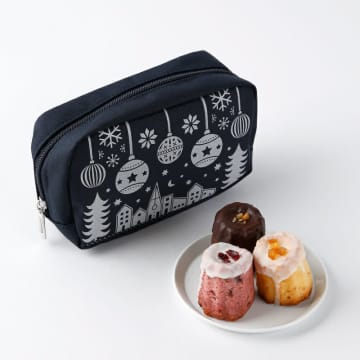 紀ノ国屋、きらめく冬の街をイメージした「ウィンターポーチ」発売
