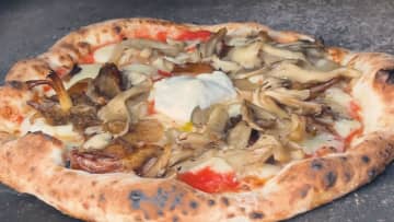 里山の秋の恵みを味わう「村上山荘」のイタリアン 旬のキノコづくしの贅沢メニュー「なかなかこんなピザない」県外からも人気