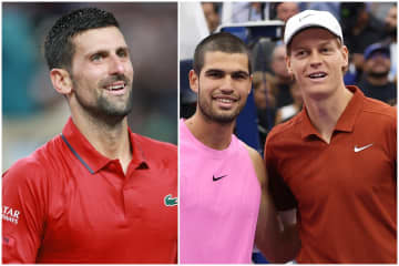 熾烈な王座争い！ ジョコビッチが語るシナー＆アルカラスの“新ライバル像”「この関係が私たちのスポーツには必要だ」＜SMASH＞