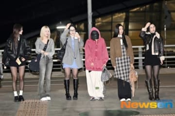 【PHOTO】NMIXX、海外スケジュールのためオーストラリアへ出国（動画あり）