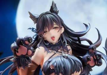 狼の如き衣装がセクシーかつ刺激的すぎる…！『アズレン』愛宕の着せ替え「月夜のお姉さん狼」がフィギュア化