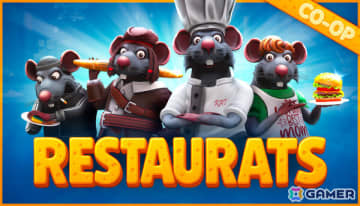 ネズミたちの協力型クッキング・ローグライクゲーム「Restaurats」がSteamでリリース！料理を提供し、ギャンブルを楽しみ、迷惑客は殴る