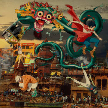 ゴリラズ、ニュー・アルバムからアイドルズを迎えた新曲「The God of Lying」のヴィジュアライザー・ビデオが公開