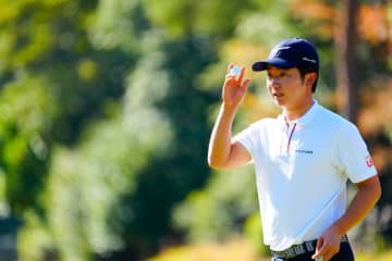 今季初Vへ杉浦悠太がイーグル締めで単独首位キープ 石川遼「65」で4打差6位に浮上