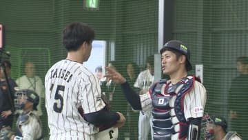 侍ジャパン・坂本誠志郎に阪神デュプランティエがエール　ピッチコム操作に奮闘