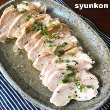 冷凍のまま調理可能！レンジで簡単「鶏塩チャーシュー」レシピ