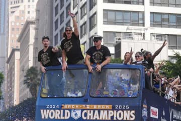 「僕の頭に当たった缶を見て」　ド軍パレード中、球団カメラマン襲った悲劇に米同情「なんて…」