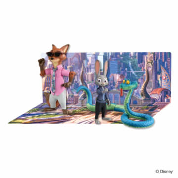 「ズートピア2」のニックやジュディたちが動物フィギュア「アニア」に登場