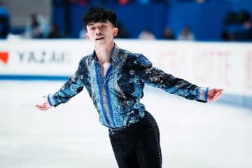 「日本人みんな大好き」米男子スケーター、懐かし名曲熱演　視聴者も「一緒にやっちゃったよ」