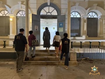 マカオ警察が違法売春取り締まり継続…前月20〜50代の女12人と女装の男2人の旅客14人検挙