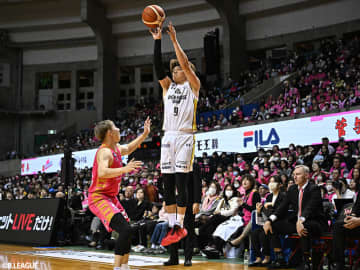 群馬の辻直人がB1通算3ポイント1000本成功…通算3人目の記録達成