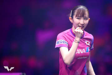 早田ひな アメリカ大陸女王に4連勝！今季WTT初Vへあと2勝【卓球 WTTフランクフルト】