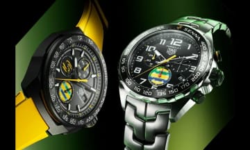 伝説のF1ドライバー アイルトン・セナの不滅の魂を宿す2つのタグ・ホイヤーのスペシャルウオッチ